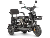 Электротрицикл Wanshida UN MOTO 60V 650Вт (черно-синий) - Фото 15